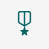 material symbols light military tech outline rounded